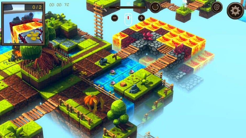 Скриншот 4 из Hidden Cube World Top-Down 3D