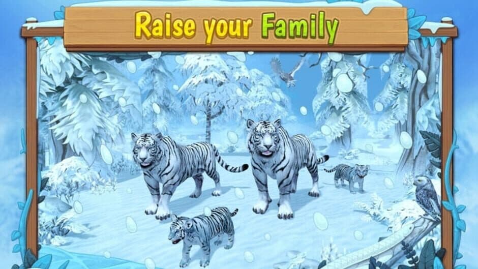 Скриншот 1 из White Tiger Family Sim Online
