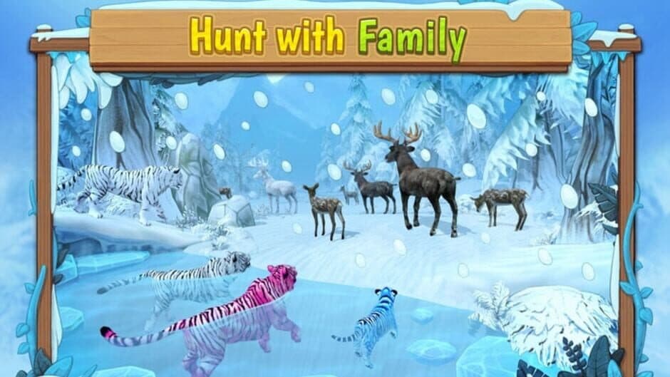 Скриншот 3 из White Tiger Family Sim Online