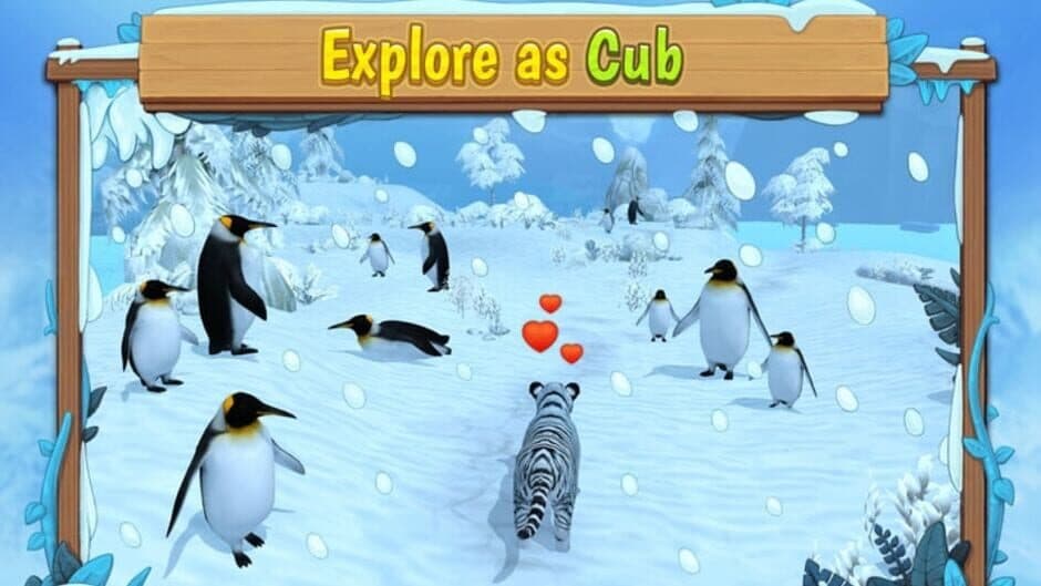 Скриншот 4 из White Tiger Family Sim Online