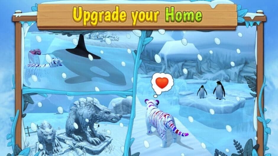 Скриншот 6 из White Tiger Family Sim Online