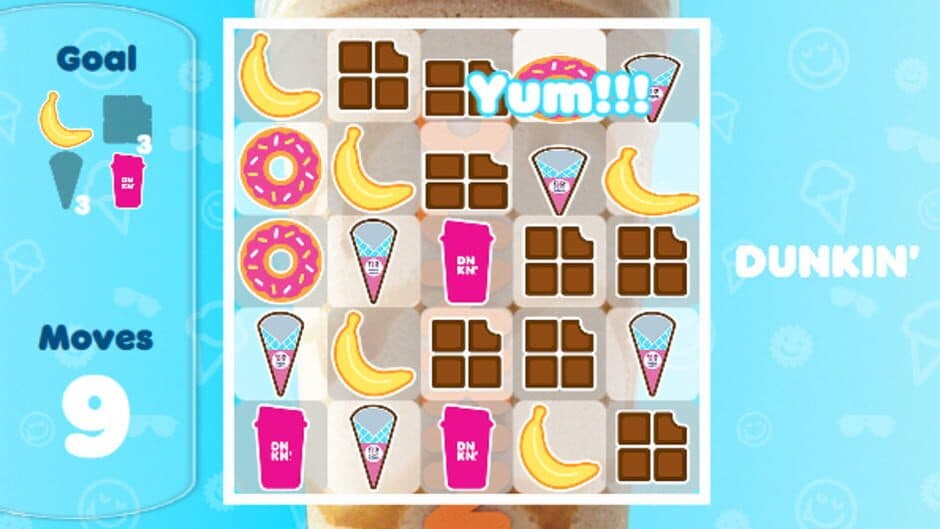 Скриншот 1 из Dunkin' Match-3
