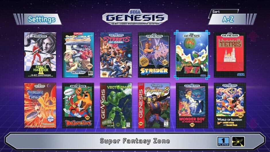 Скриншот 1 из Sega Genesis Mini