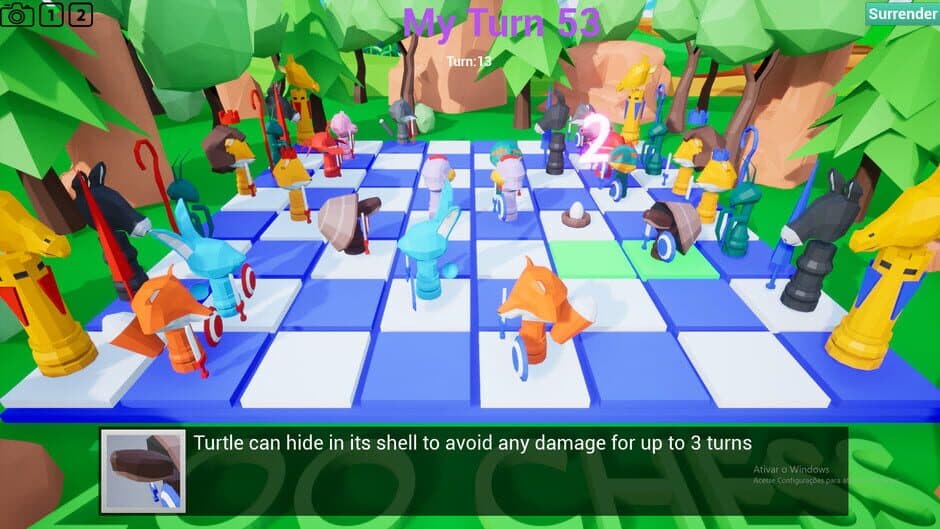 Скриншот 1 из Zoo Chess