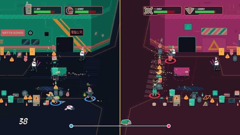 Скриншот 1 из PixelJunk: Scrappers Deluxe