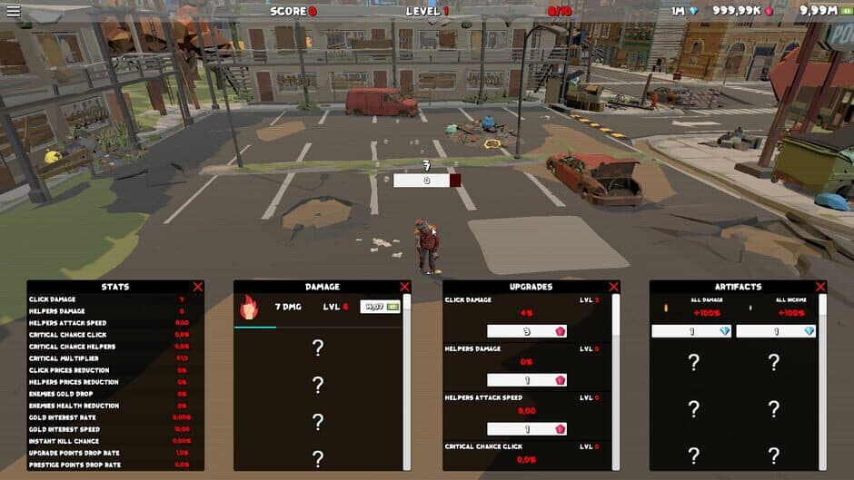 Скриншот 1 из Idle Zombies Clicker