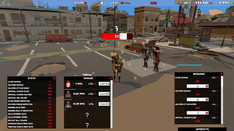 Скриншот 3 из Idle Zombies Clicker