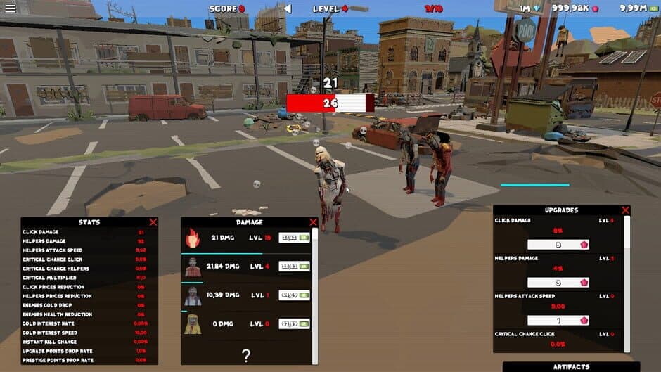 Скриншот 4 из Idle Zombies Clicker
