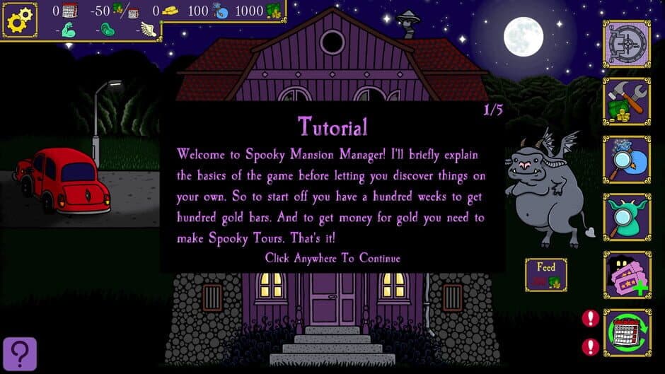 Скриншот 1 из Spooky Mansion Manager