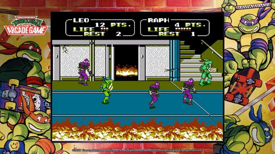 Скриншот 4 из Teenage Mutant Ninja Turtles: The Cowabunga Collection