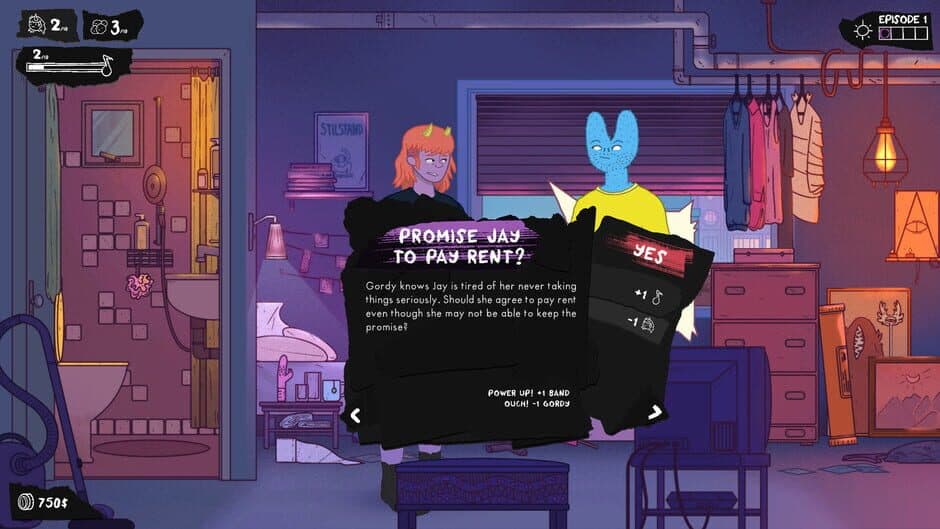 Скриншот 5 из Dead Pets: A Punk Rock Slice of Life Sim
