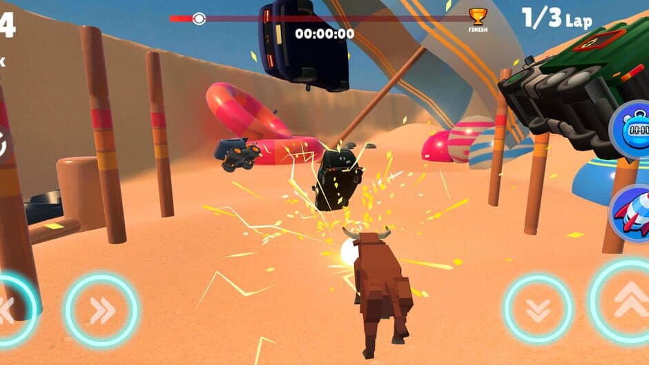 Скриншот 4 из Toy Rider: Racing Game