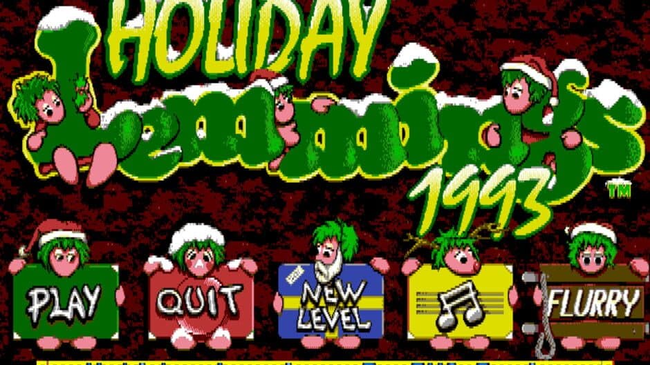 Скриншот 1 из Holiday Lemmings