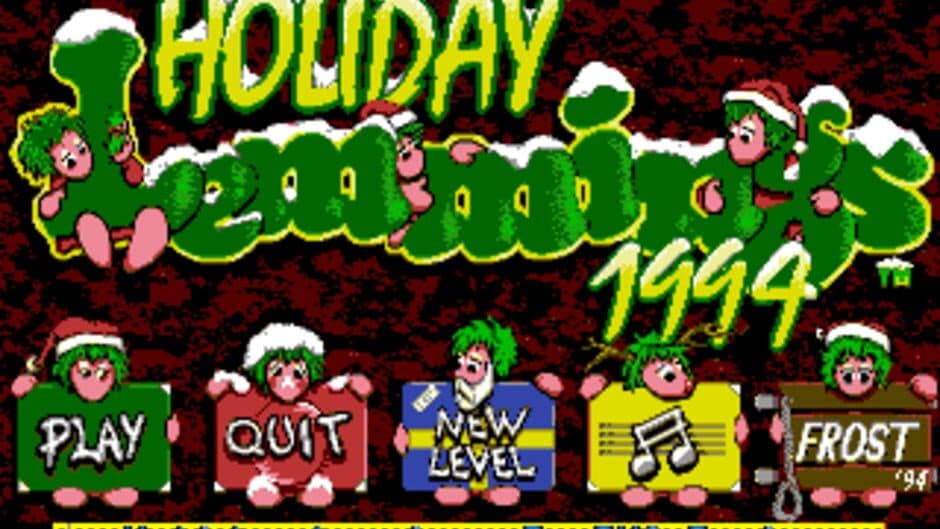 Скриншот 1 из Holiday Lemmings