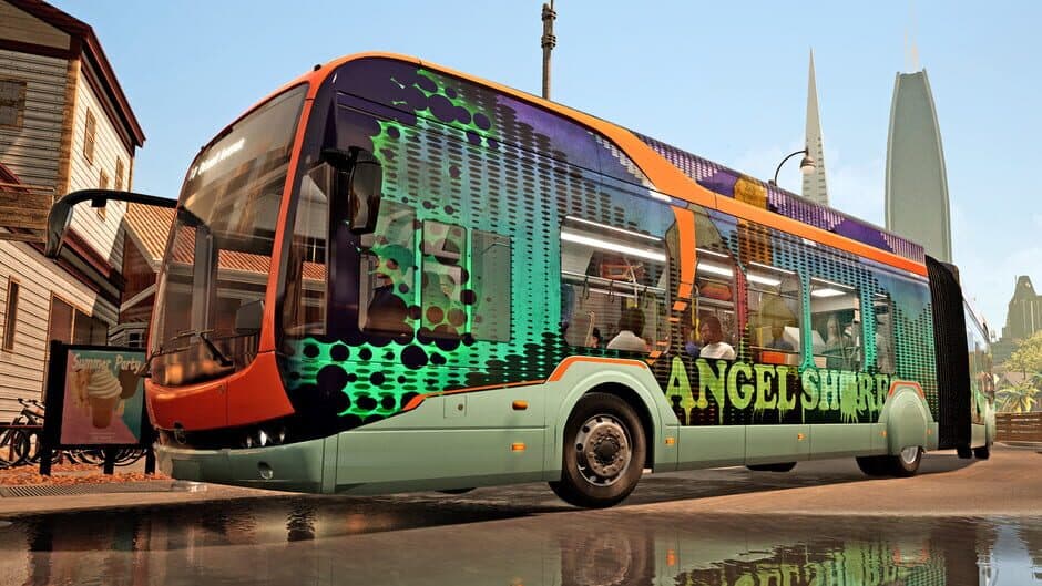 Скриншот 4 из Bus Simulator 21: Angel Shores Insider Skin Pack