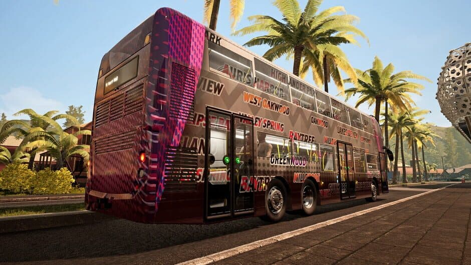 Скриншот 9 из Bus Simulator 21: Angel Shores Insider Skin Pack