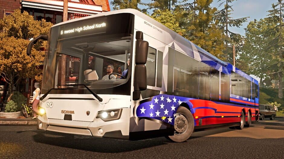 Скриншот 8 из Bus Simulator 21: USA Skin Pack