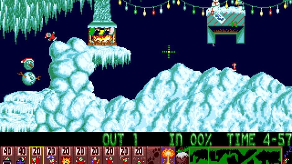 Скриншот 1 из Xmas Lemmings