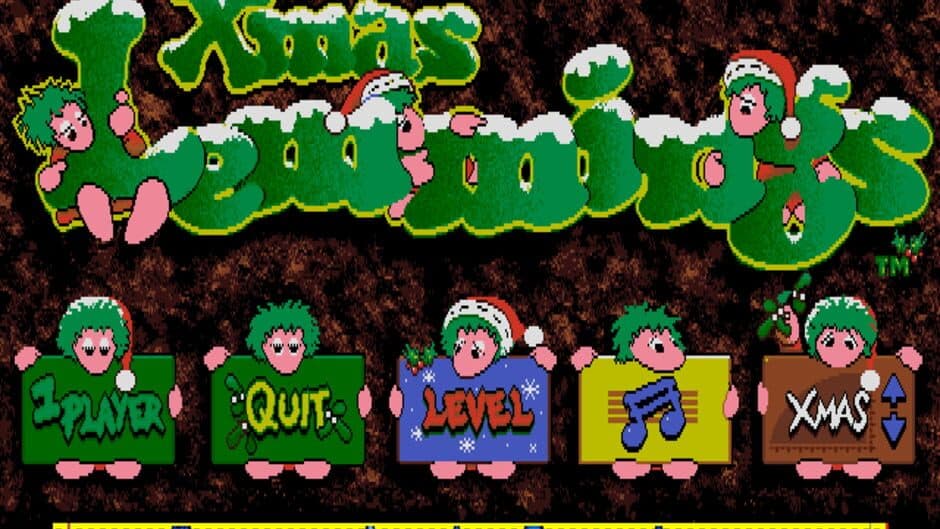 Скриншот 1 из Xmas Lemmings