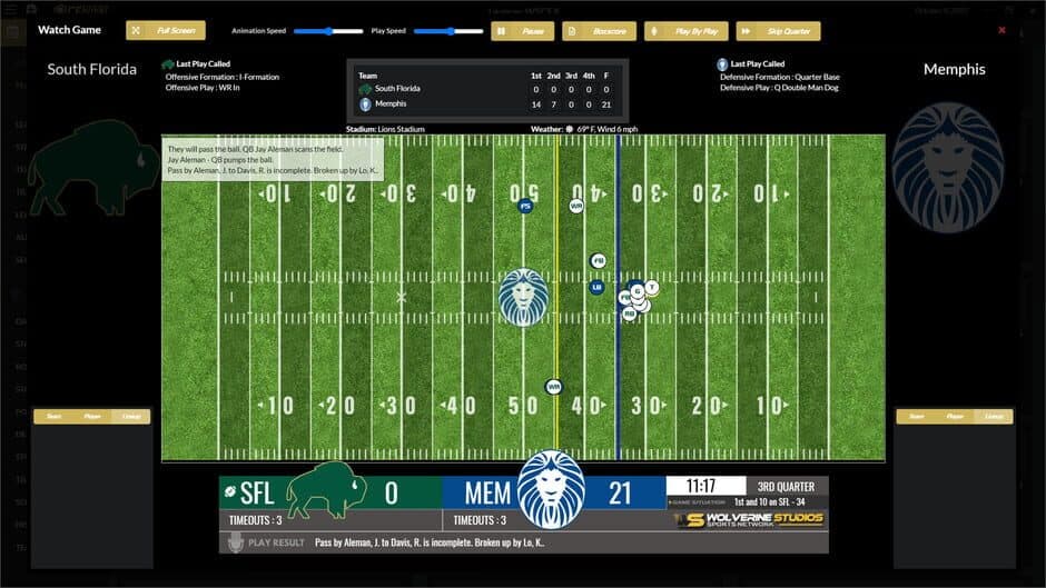 Скриншот 3 из Draft Day Sports: College Football 2023