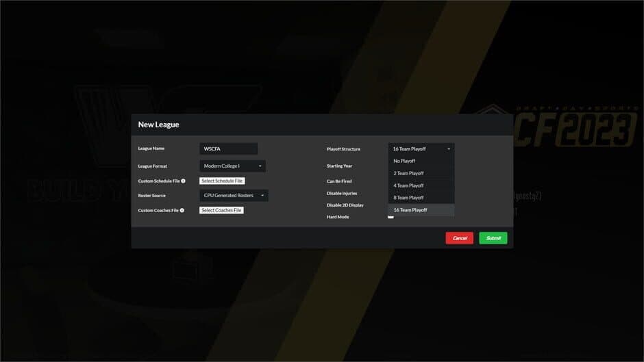 Скриншот 6 из Draft Day Sports: College Football 2023