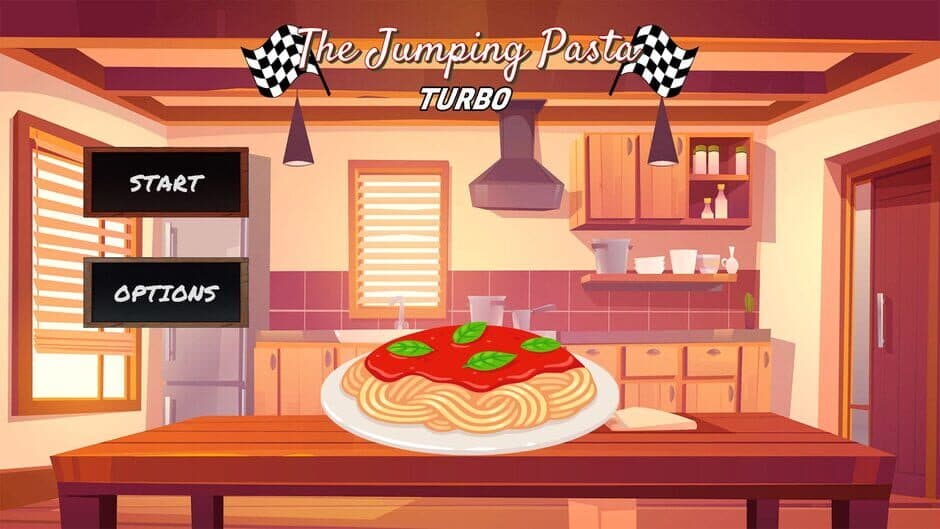 Скриншот 1 из The Jumping Pasta: Turbo