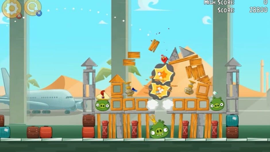 Скриншот 1 из Angry Birds World Tour