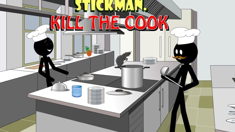 Скриншот 1 из Stickman: Kill the Cook
