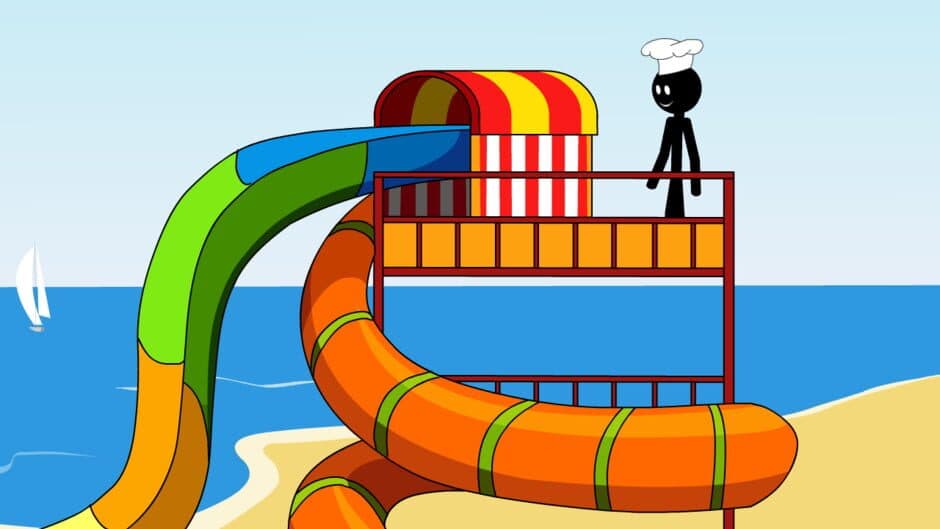 Скриншот 3 из Stickman: Kill the Cook