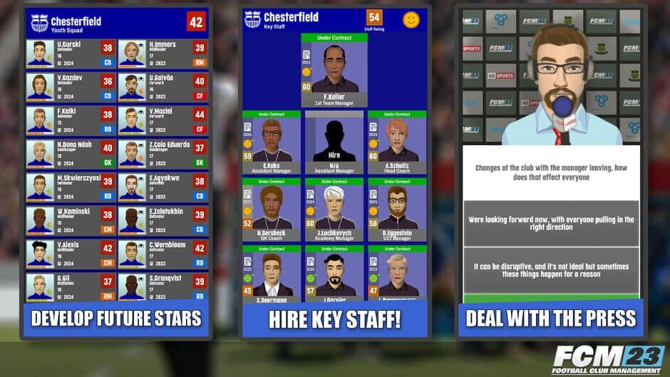 Скриншот 3 из Football Club Management 2023