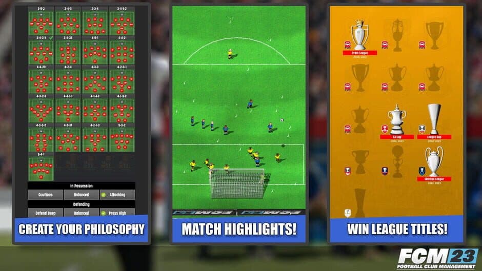 Скриншот 4 из Football Club Management 2023