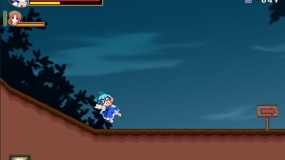 Скриншот 1 из Meiling to Cirno no Yokai no Yama Daibouken