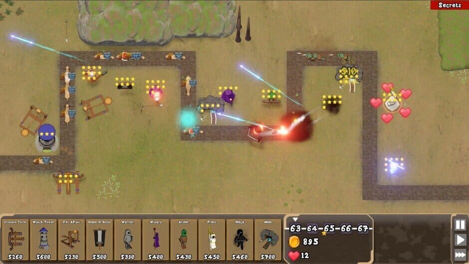Скриншот 1 из Knights vs Nature