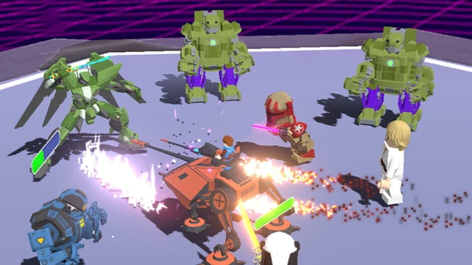 Скриншот 5 из Saber Merge 3D: Galaxy Battle