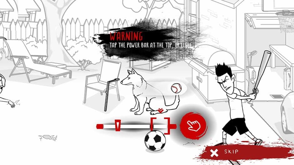 Скриншот 2 из Whack Your Zombie Neighbour: Sports Edition