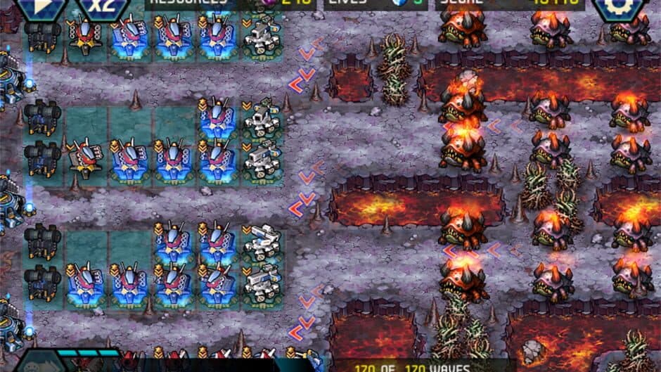Скриншот 2 из Tower Defense: Infinite War