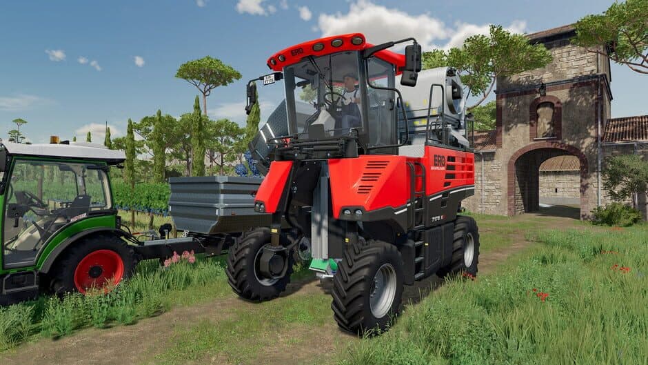 Скриншот 5 из Farming Simulator 22: ERO Grapeliner Series 7000