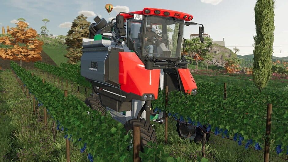 Скриншот 1 из Farming Simulator 22: ERO Grapeliner Series 7000