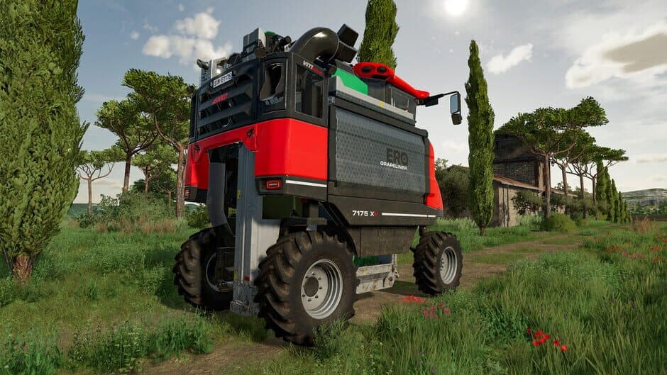 Скриншот 9 из Farming Simulator 22: ERO Grapeliner Series 7000