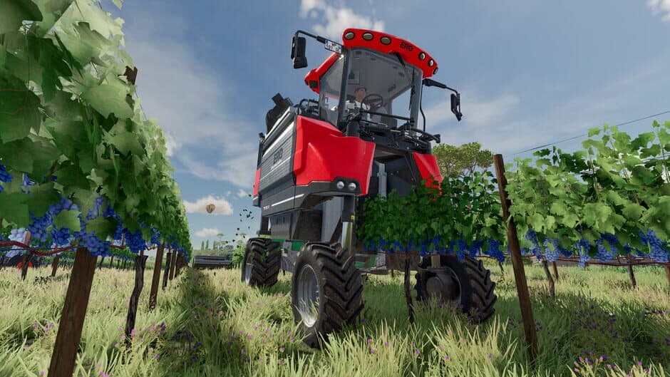Скриншот 4 из Farming Simulator 22: ERO Grapeliner Series 7000