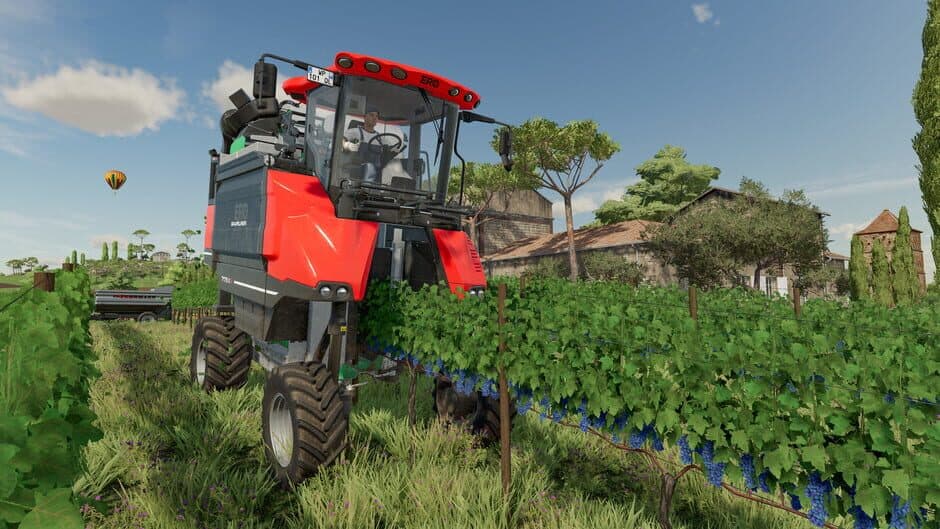 Скриншот 8 из Farming Simulator 22: ERO Grapeliner Series 7000