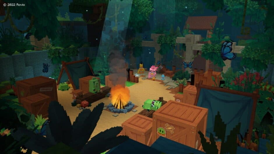 Скриншот 1 из Minecraft: Angry Birds