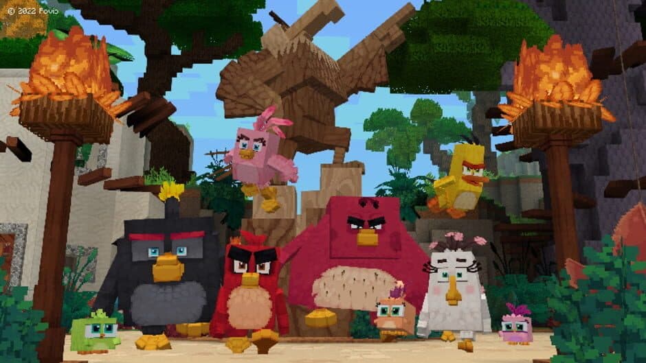 Скриншот 2 из Minecraft: Angry Birds