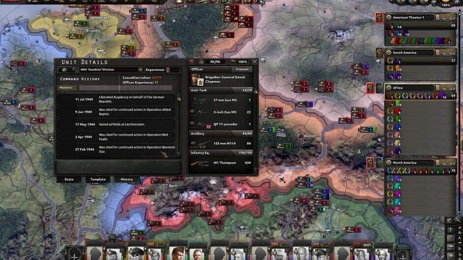 Скриншот 4 из Hearts of Iron IV: By Blood Alone