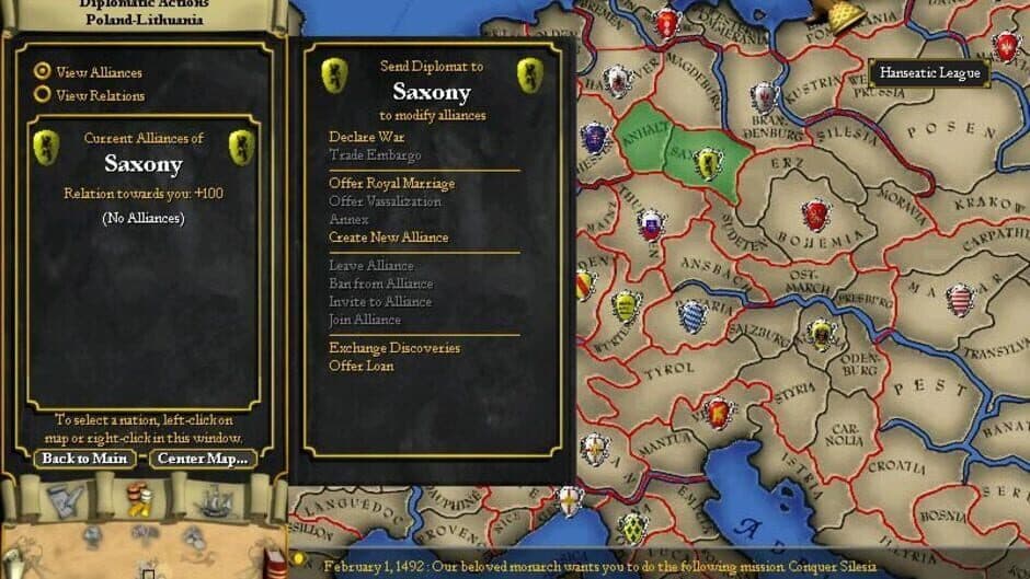 Скриншот 1 из Europa Universalis