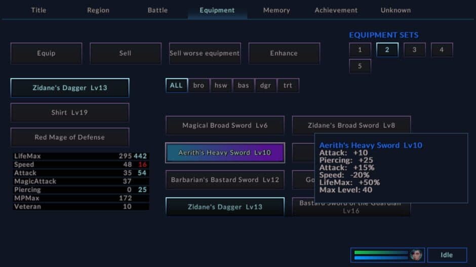 Скриншот 2 из Generic RPG Idle