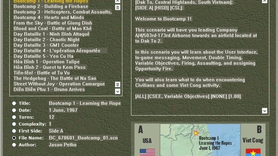 Скриншот 1 из Campaign Series Vietnam