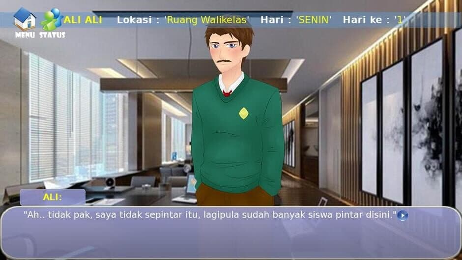 Скриншот 2 из VN Dating Sims: Masa SMA