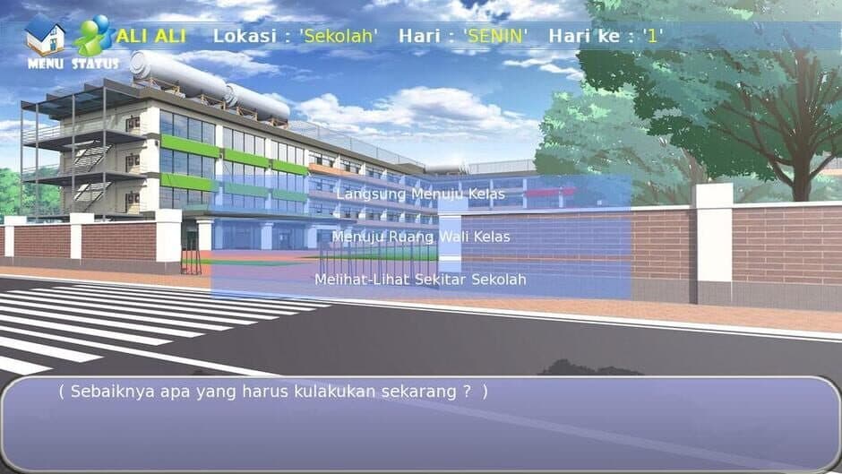 Скриншот 1 из VN Dating Sims: Masa SMA