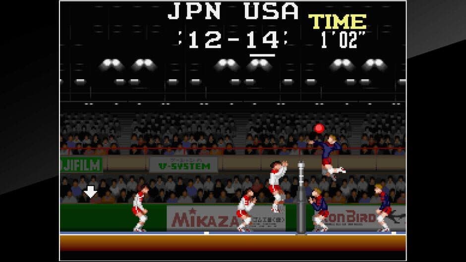 Скриншот 2 из Arcade Archives: Super Volleyball